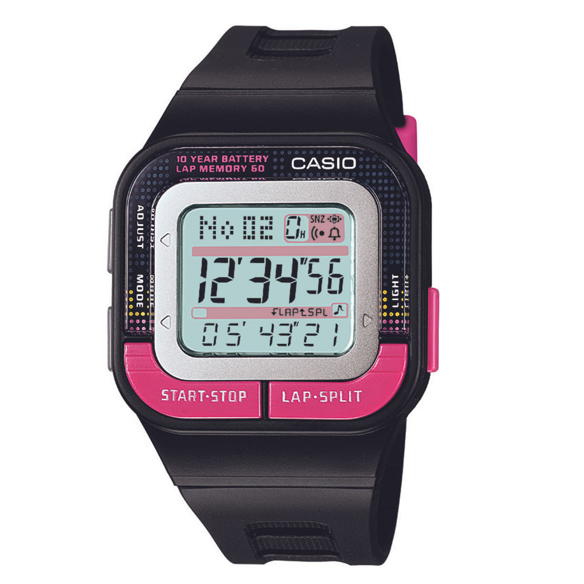 Relógio Casio Feminino Preto Digital SDB-100-1BDF