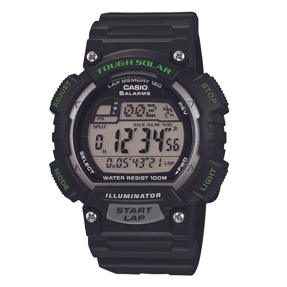 Relógio Casio Masculino Preto Digital STL-S100H-1AVDF