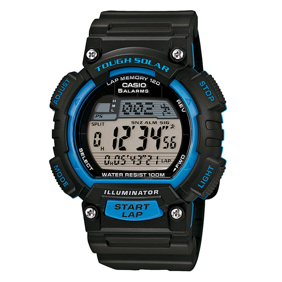 Relógio Casio Masculino Preto Digital STL-S100H-2AVDF