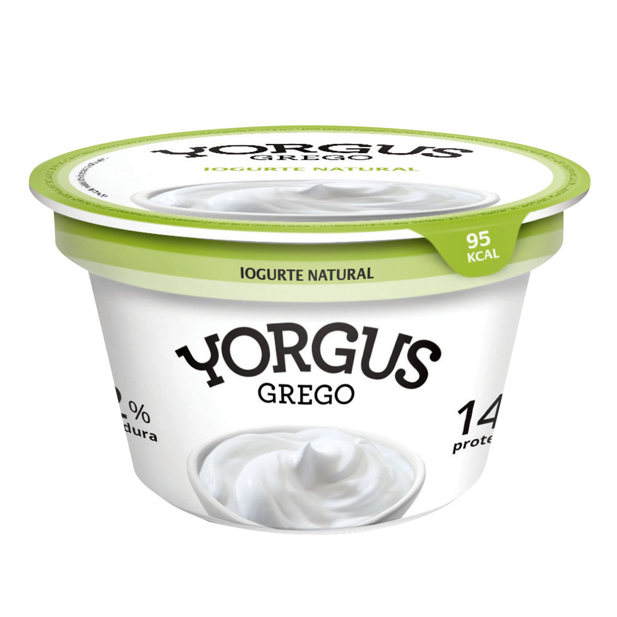 Iogurte Grego Yorgus Tradicional com 2% de Gordura 130g