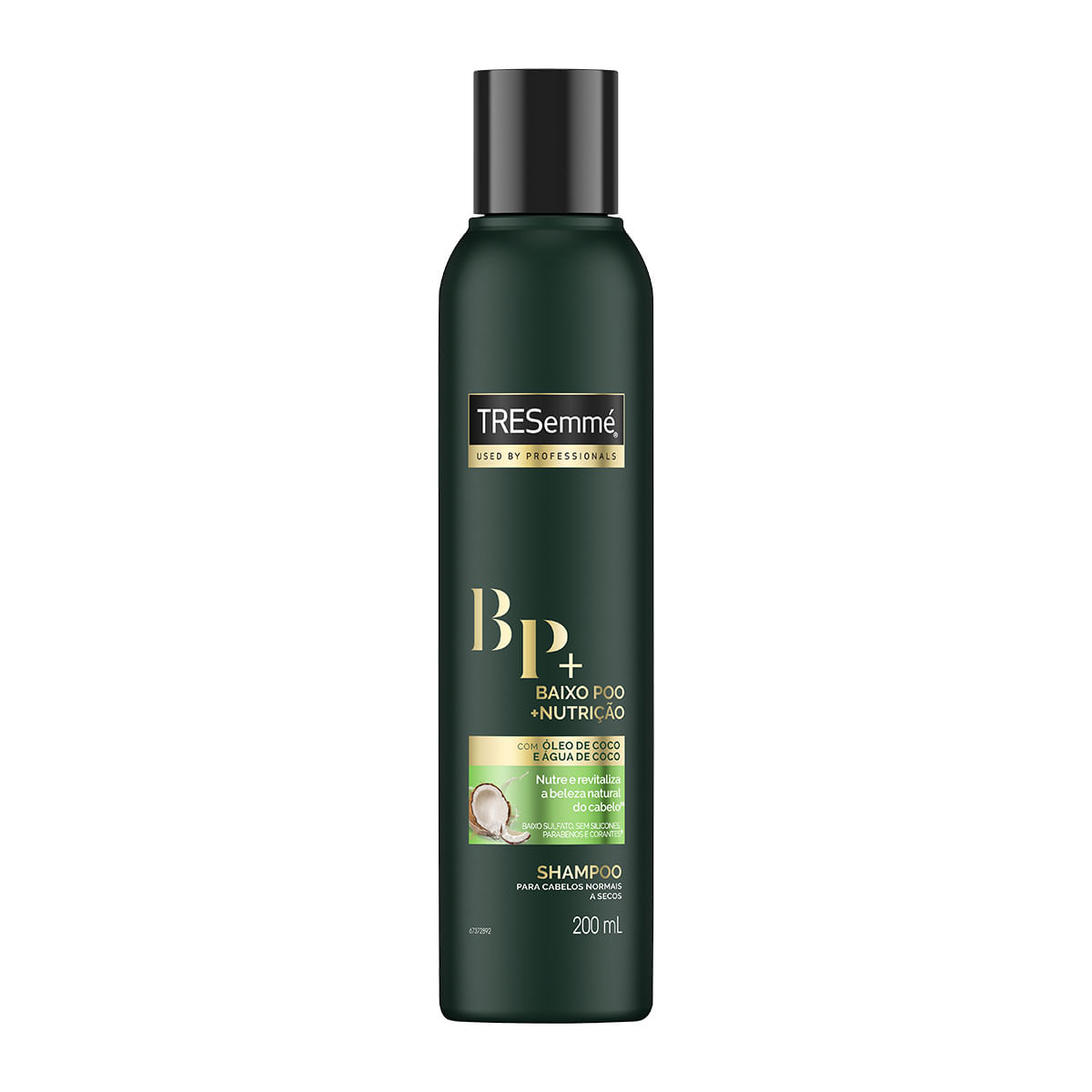 Shampoo Tresemmé Baixo Poo + Nutrição com Óle de Coco 200ml