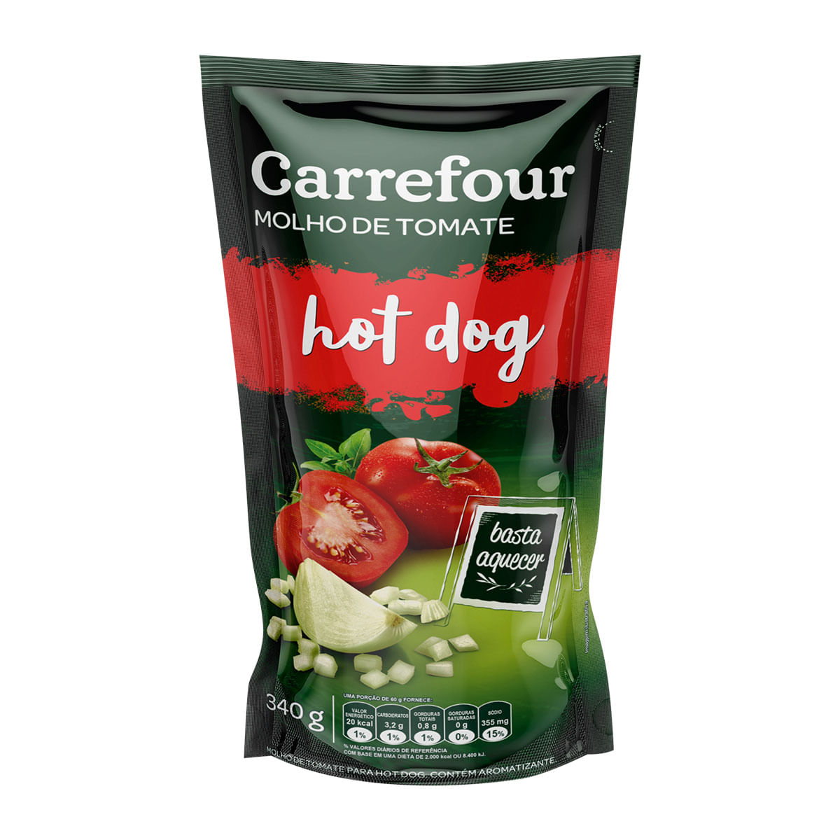 Molho de Tomate Hot Dog Carrefour 340g