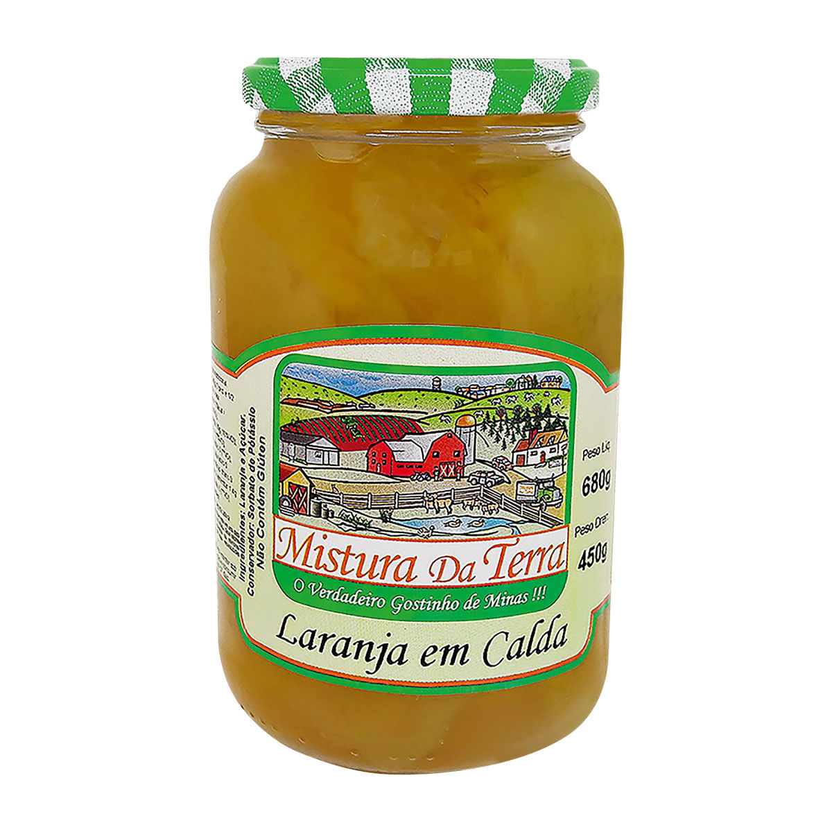 Laranja em Calda Mistura da Terra 680g