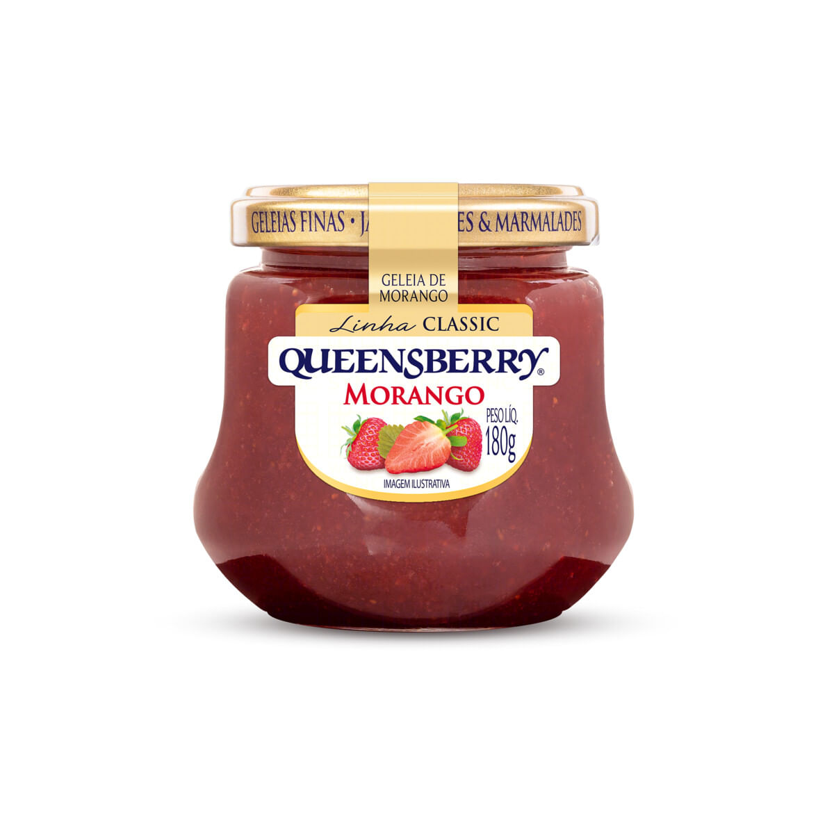 Geleia de Morango Queensberry Classic Vidro 180 g