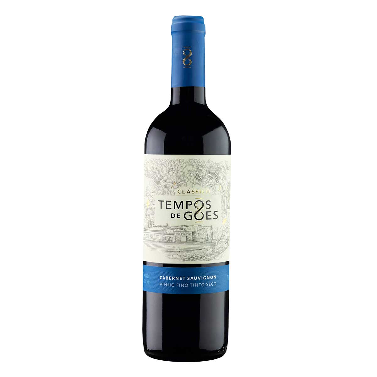 Vinho Tinto Seco Clássico Tempos de Góes Cabernet Sauvignon 750 ml