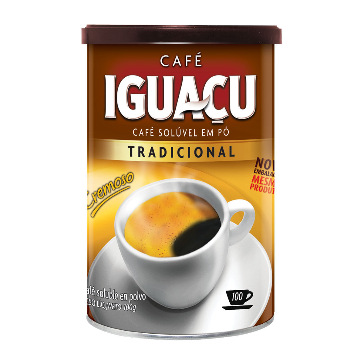 Café Solúvel em Pó Iguaçu 100g