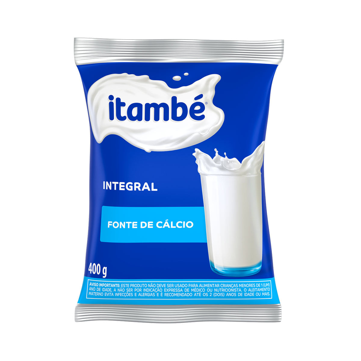 Leite em Pó Integral Itambé Sachê 400g