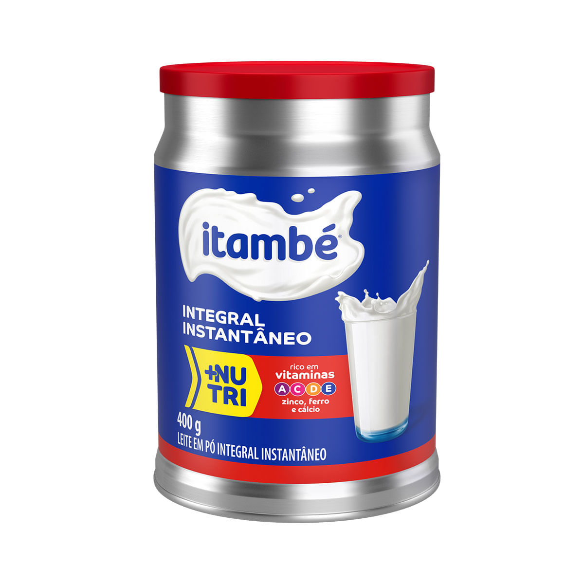 Leite em Pó Integral Itambé Instantâneo Fortificado 400g