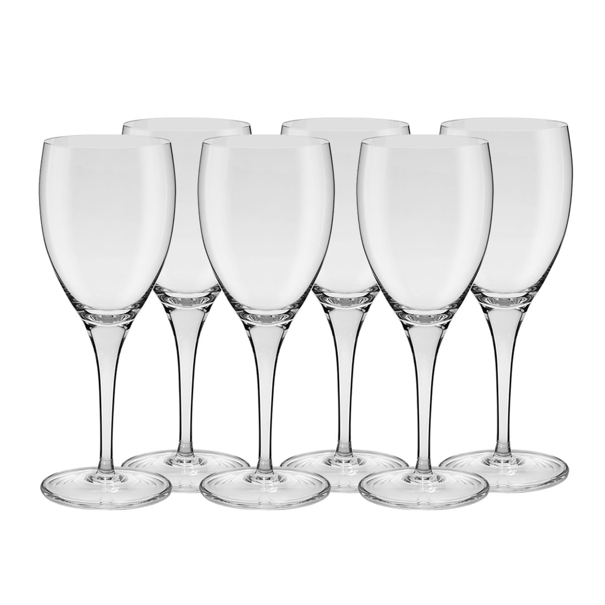 Jogo de Taças para Vinho em Cristal 380ml Oxford Classic 517 YM22-5170 6 Peças