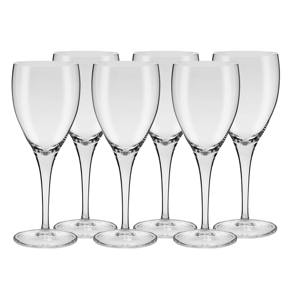 Jogo de Taças para Vinho em Cristal 310ml Oxford Classic 517 YM23-5170 6 Peças