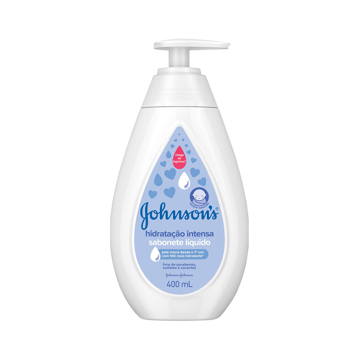 Sabonete Líquido Infantil Johnson&apos;s Hidratação Intensa 400ml