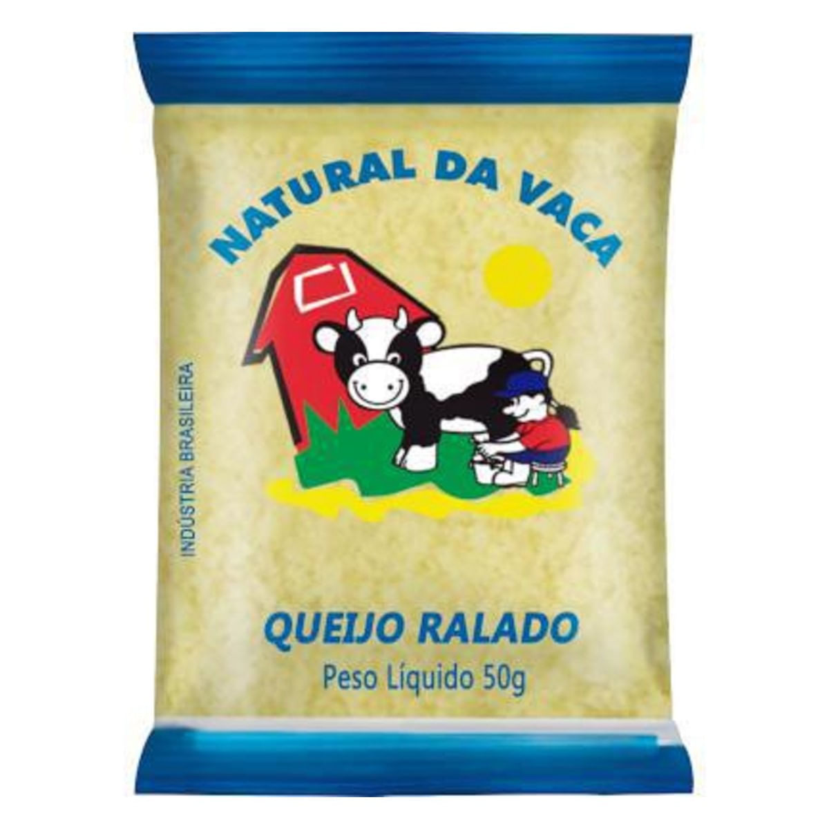 Queijo Parmesão Ralado Natural da Vaca 50 g