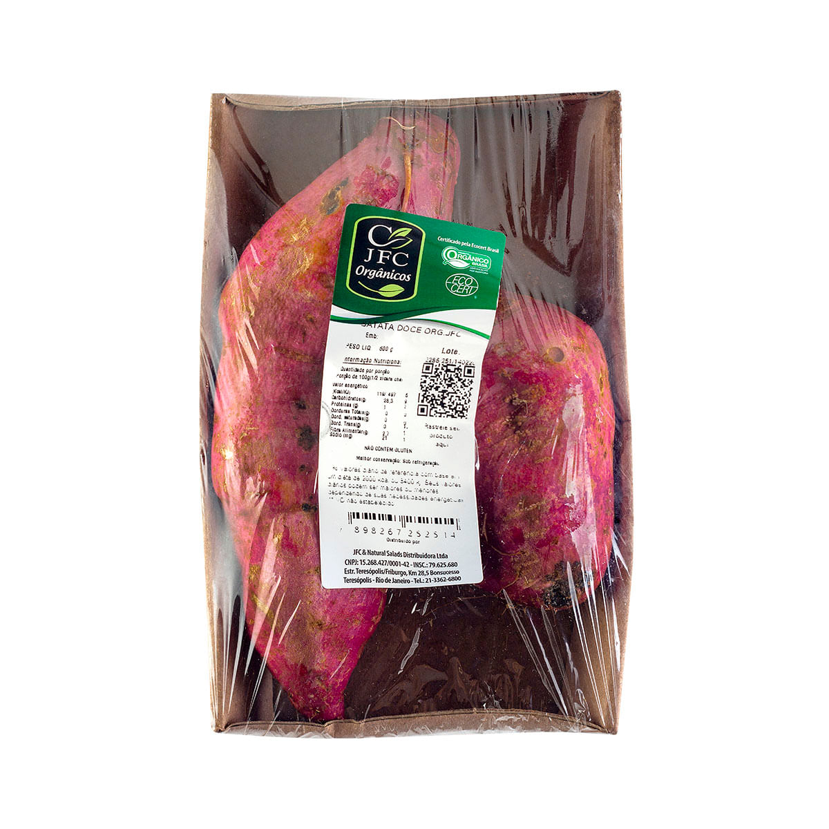 Batata Doce JFC Orgânica 600g