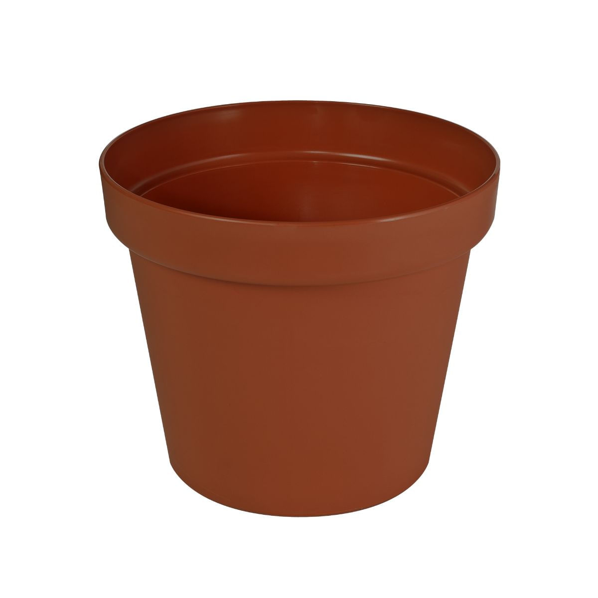 Vaso Plástico 34 Cm Terracota Carrefour