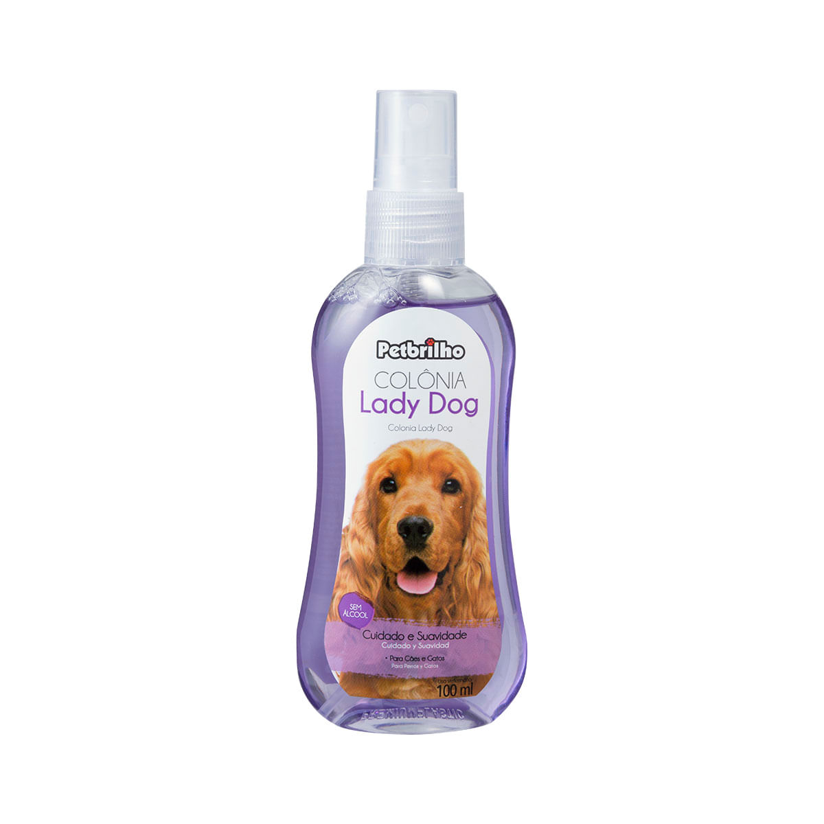 Colônia para cães e gatos Petbrilho 100ml