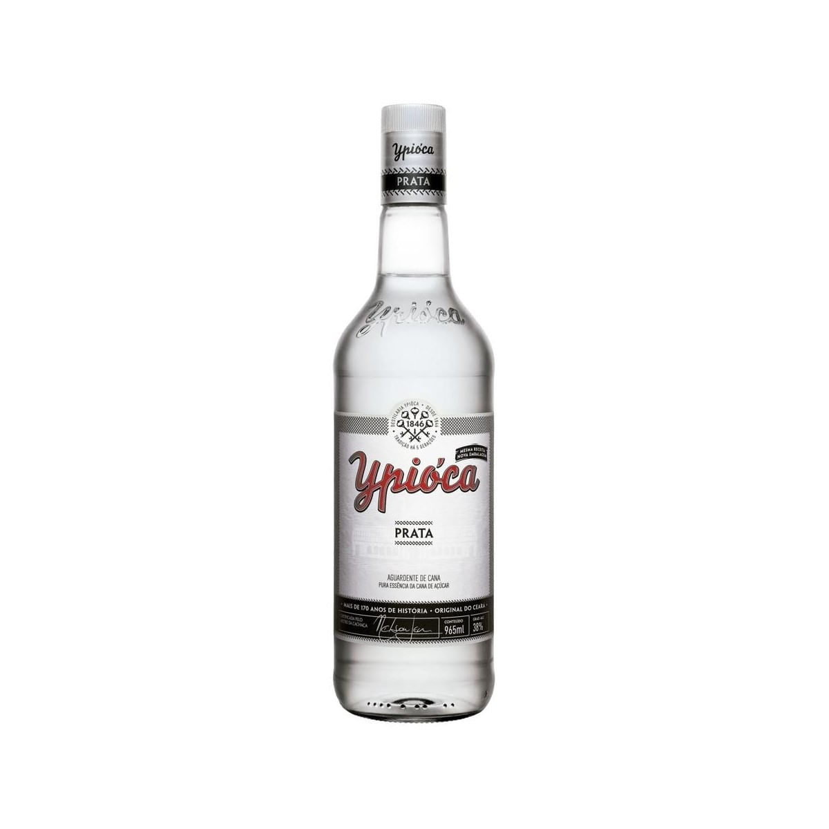 Cachaça Ypioca Prata 2 Anos 965 ml