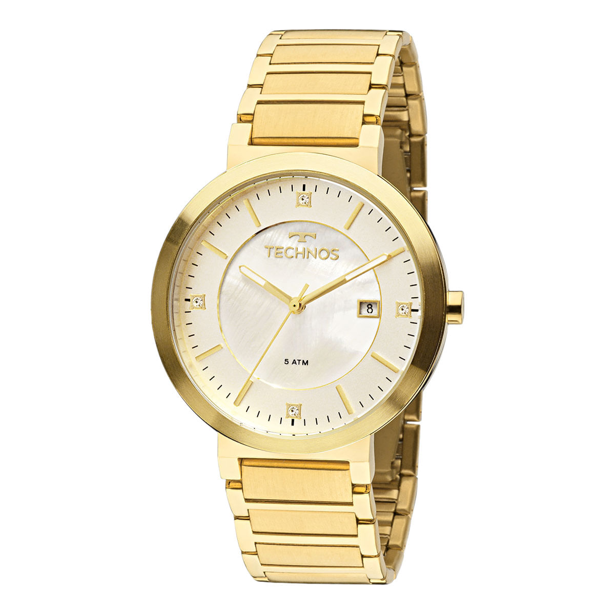 Relógio Technos Feminino Dourado Analógico 2115KTL/4B