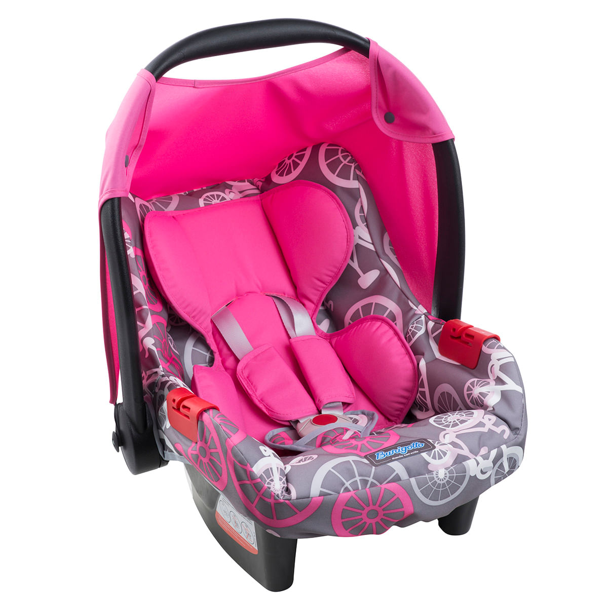 Bebê Conforto Burigotto Touring Evolution SE Rosa Suporta até 13 Kg