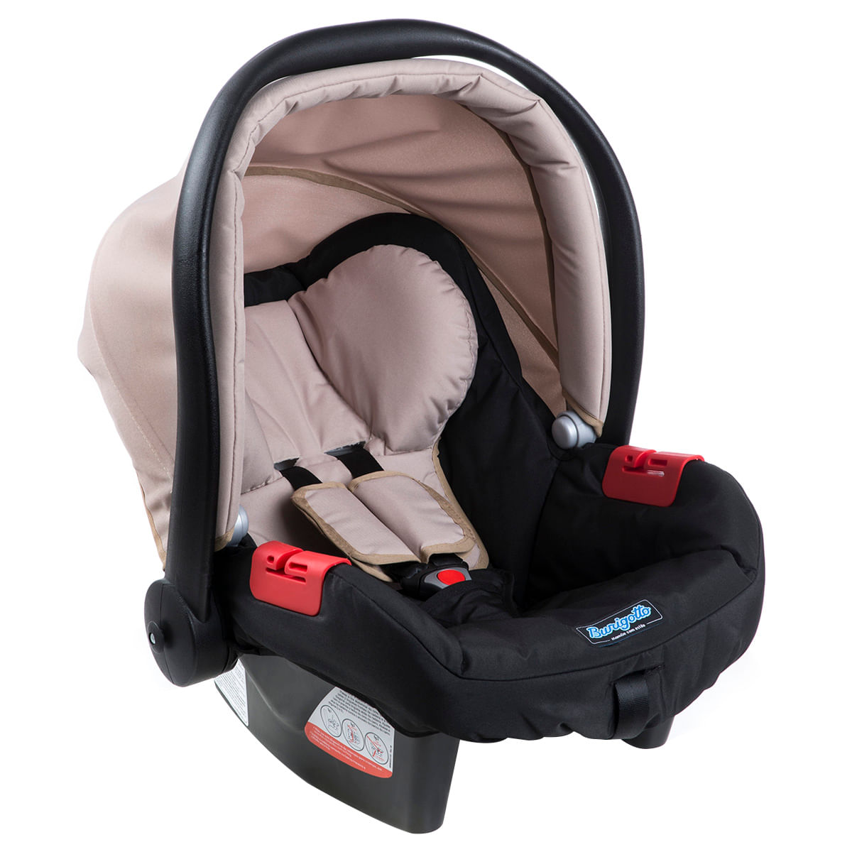 Bebê Conforto Burigotto Touring Evolution IXAU3042PR50 Bege Crianças de até 13Kg