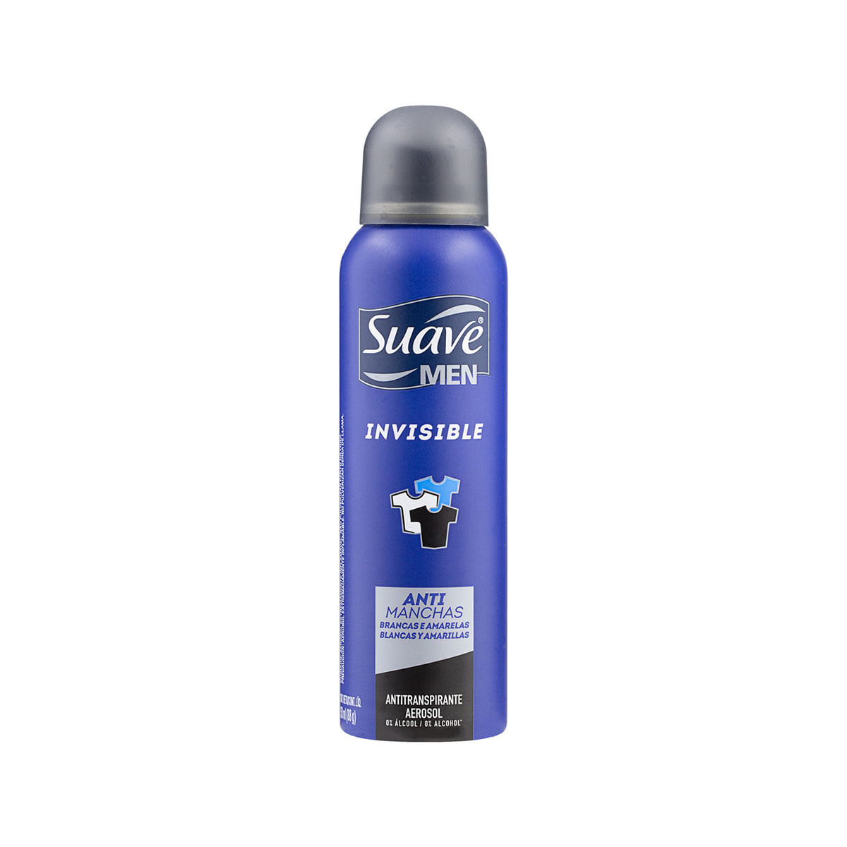 Desodorante Aerosol Suave Invisible Masculino 150ml