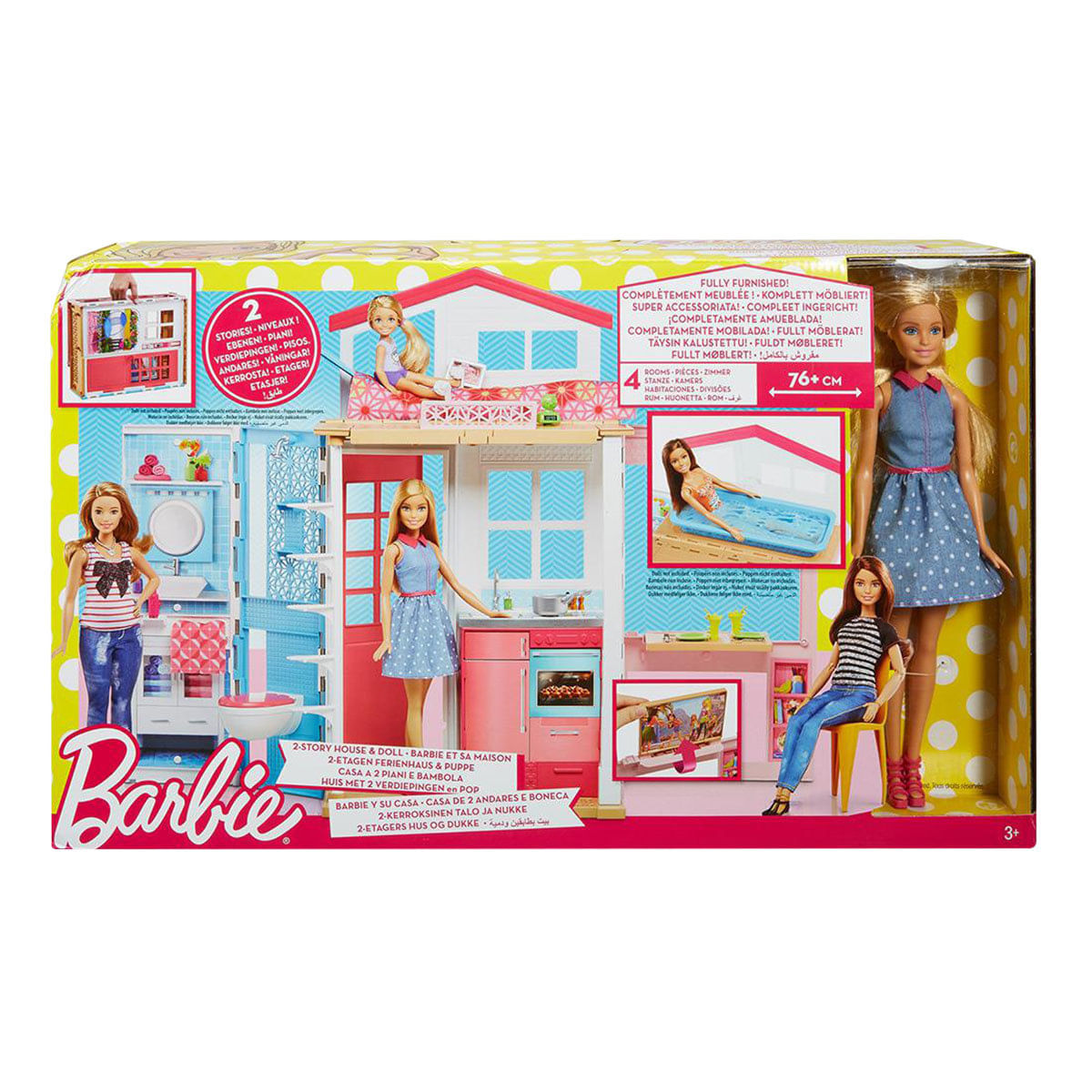 Cenário Casa Real Barbie Mattel