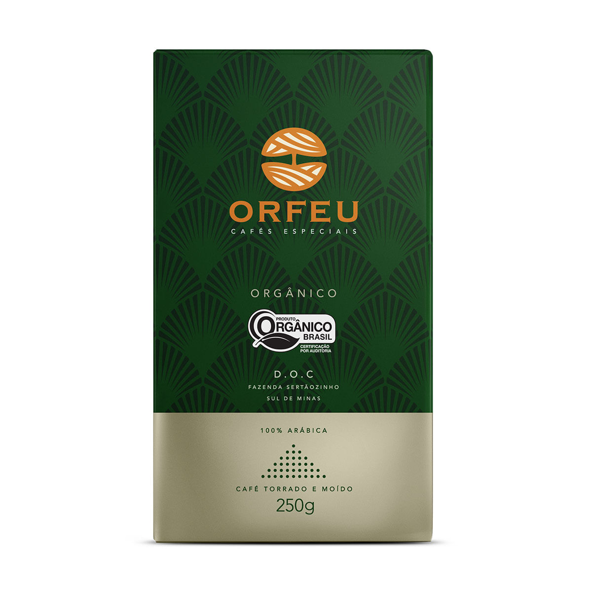 Café Orgânico em Pó Orfeu 250g