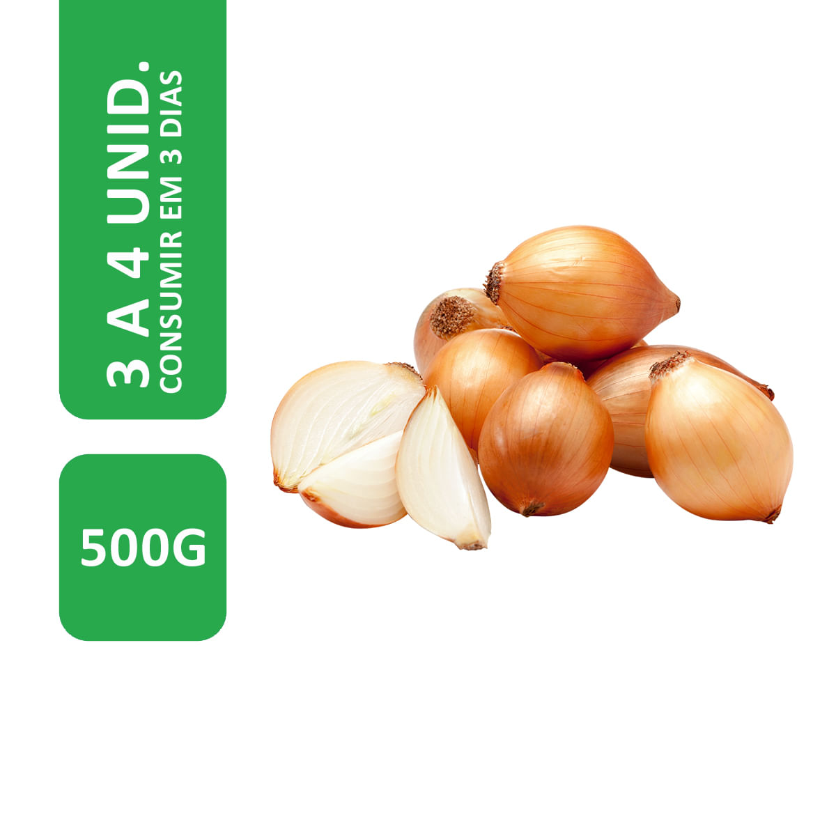 Cebola Branca Hortmix 500g