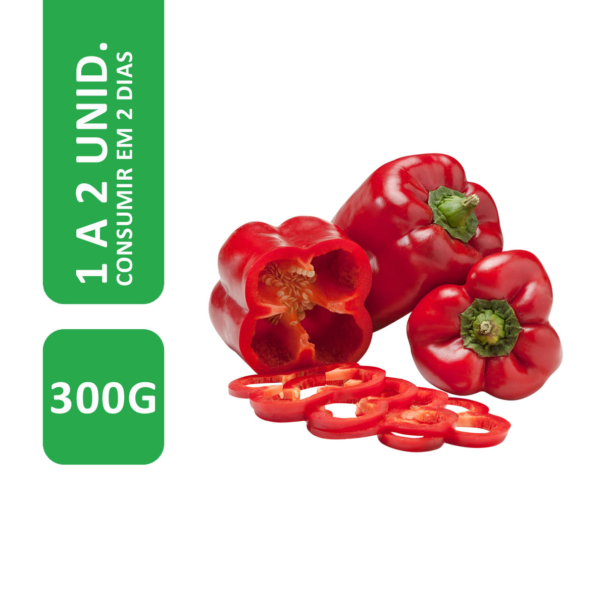 Pimentão Vermelho Hortmix 300g