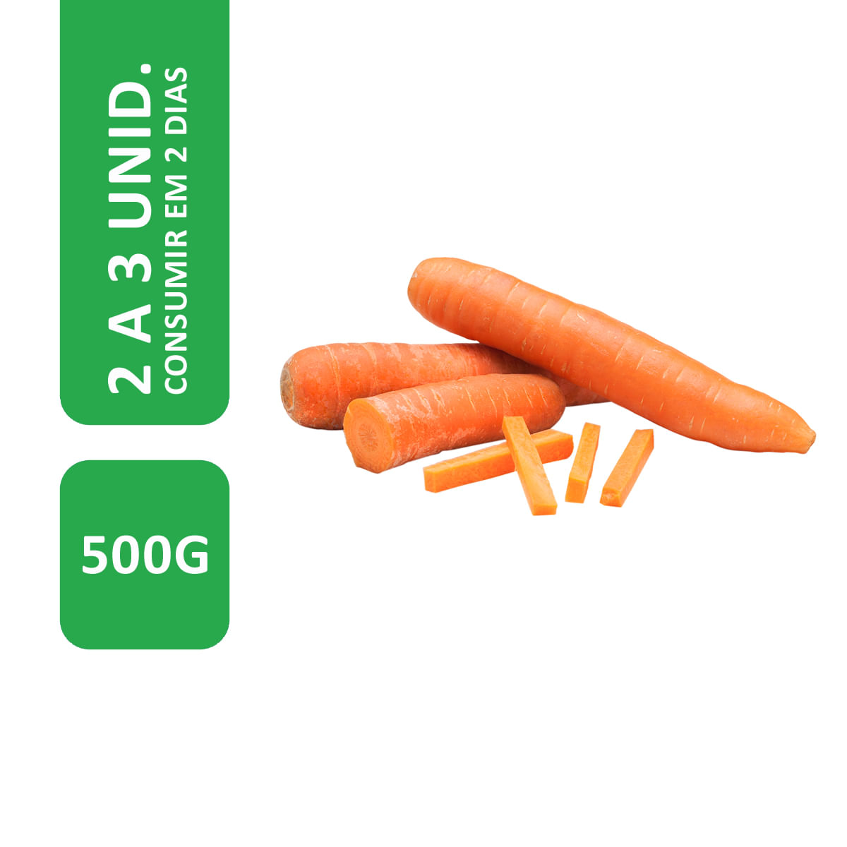 Cenoura Tradicional Hortmix 500g