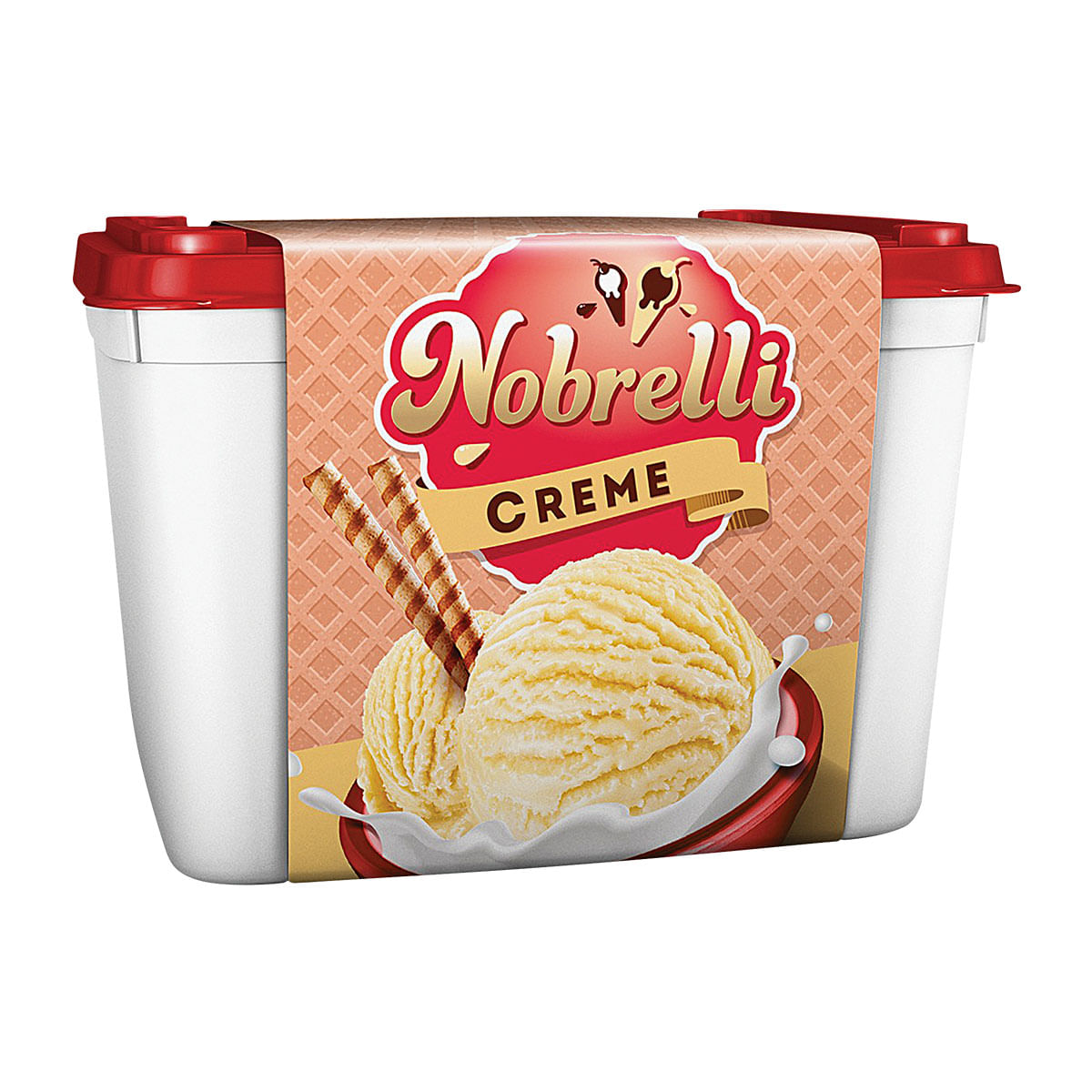 Sorvete de Creme Nobrelli 2 Litros