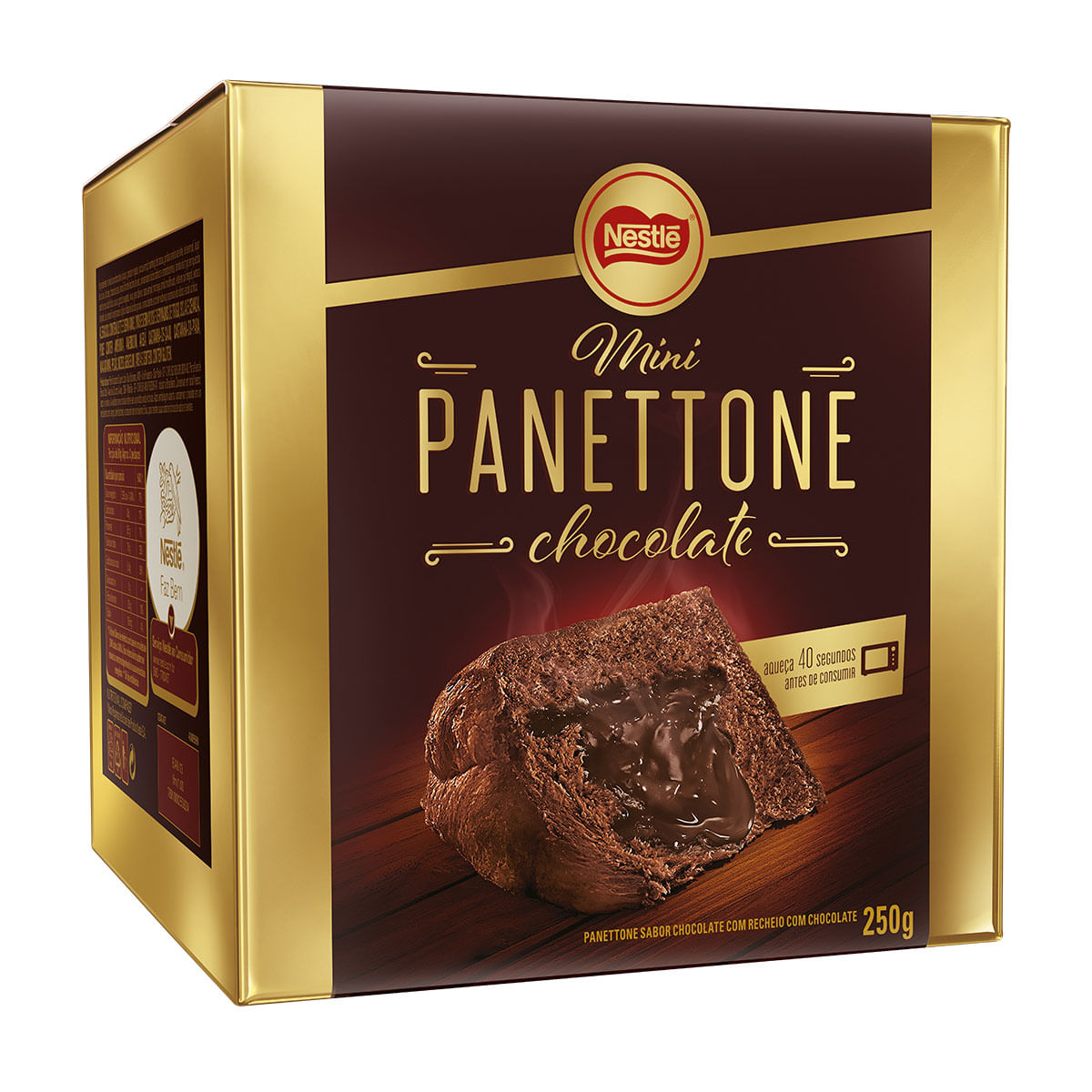 Mini Panetone de Chocolate ao Leite Nestlé 250g