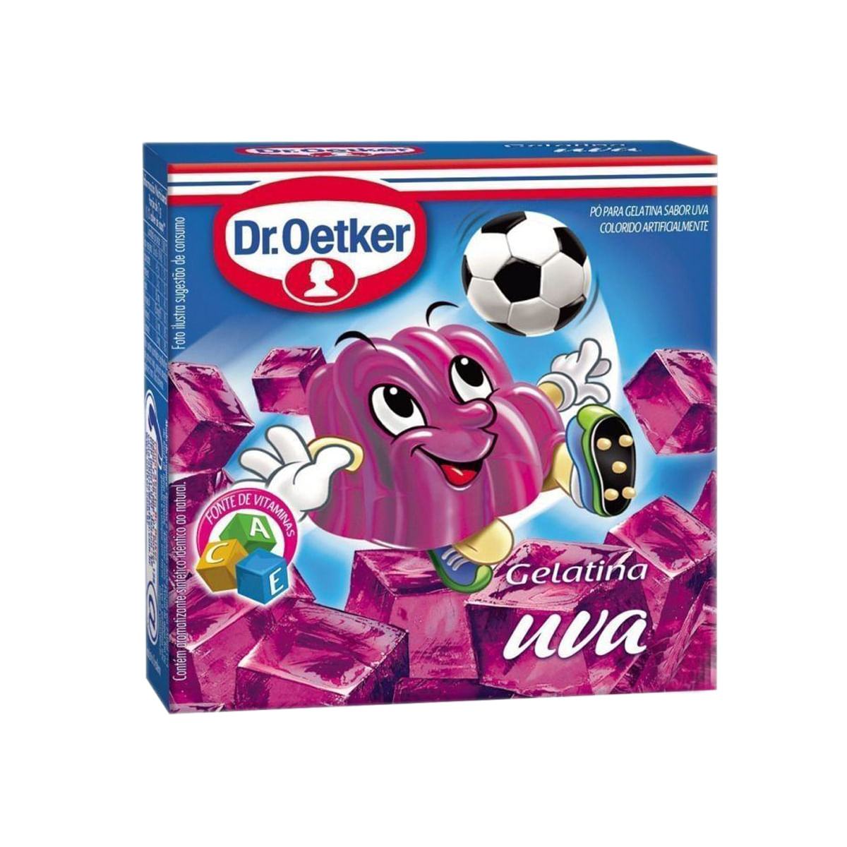 Gelatina Sabor Uva Dr. Oetker 40g