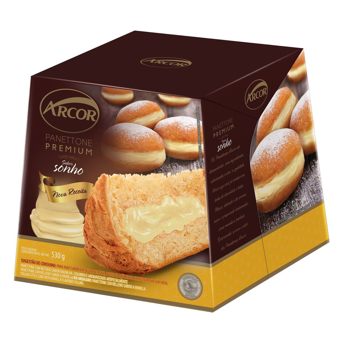 Panetone Sonho Arcor Premium 530 g