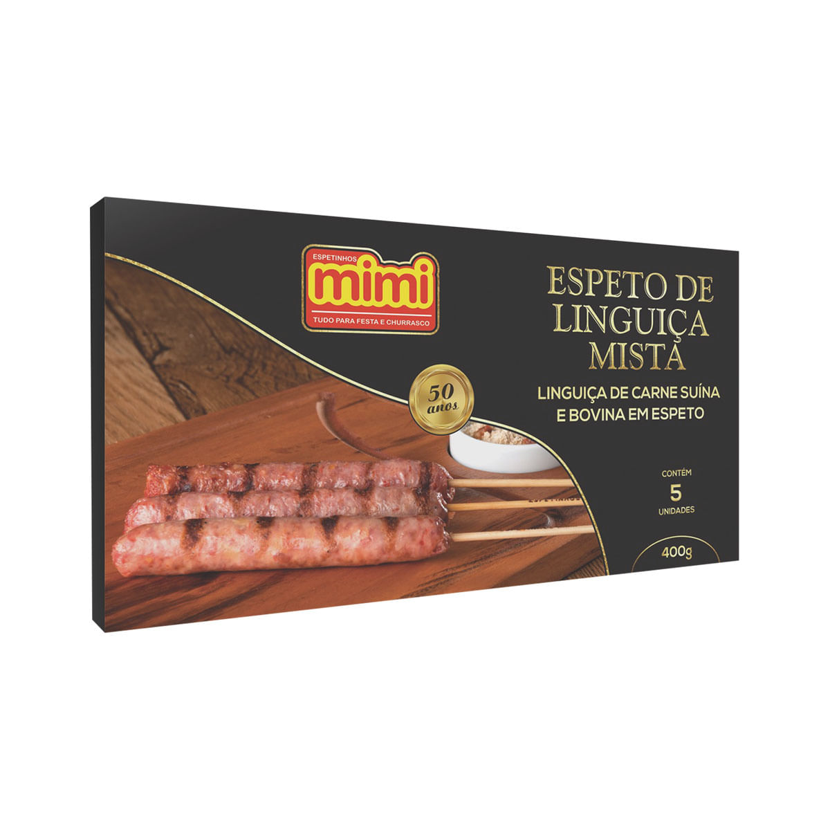 Espeto Misto de Linguiça Toscana Mimi 400g