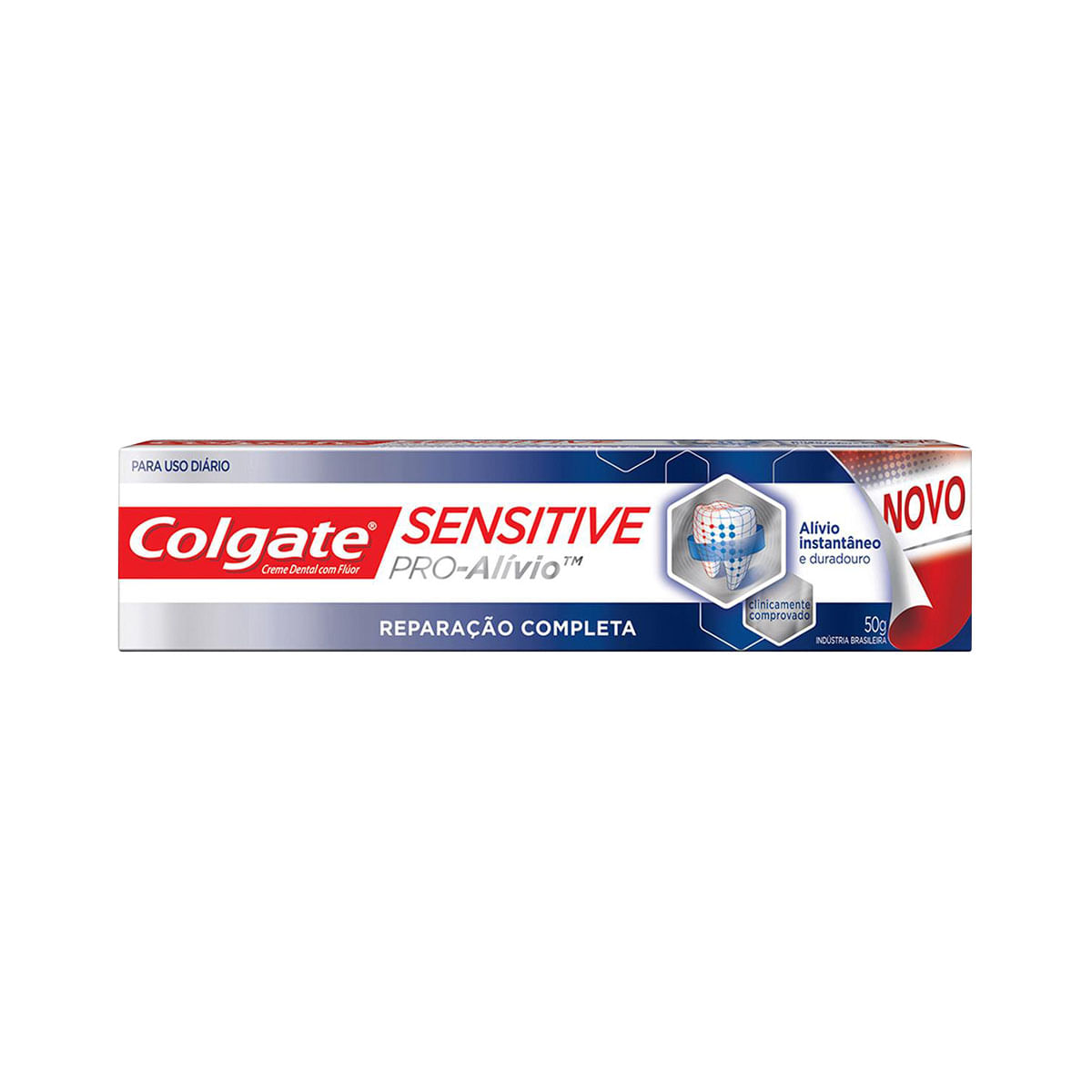 Creme Dental para dentes sensíveis Colgate Sensitive Pro-Alívio Reparação Completa 50g