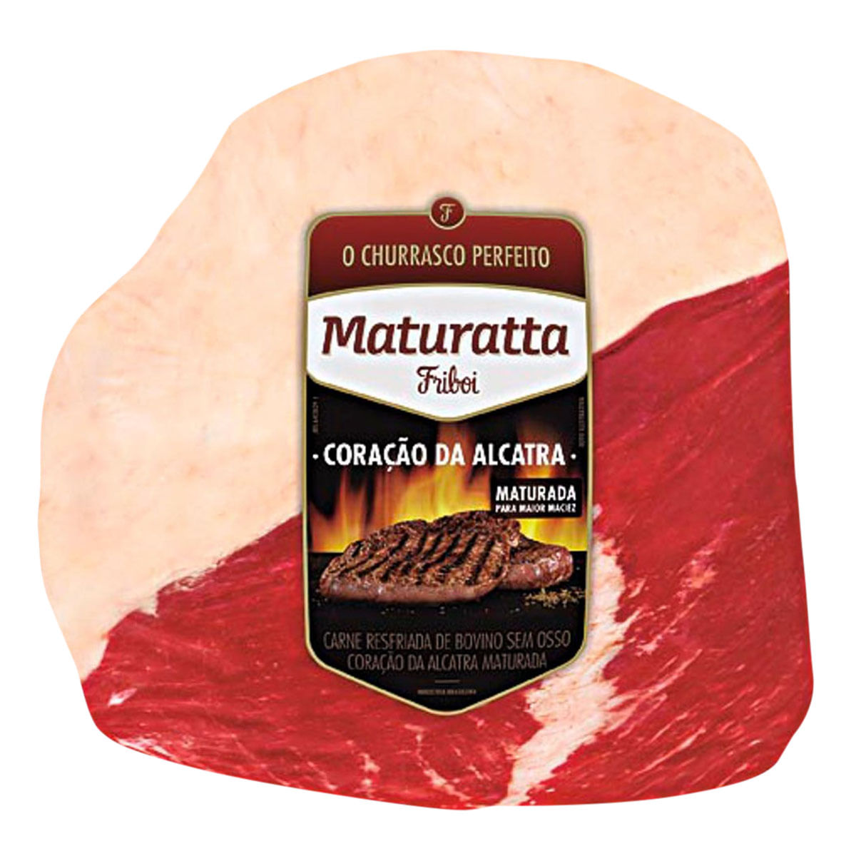 Peça de Miolo de Alcatra Bovina Resfriado Maturatta 1,4 Kg