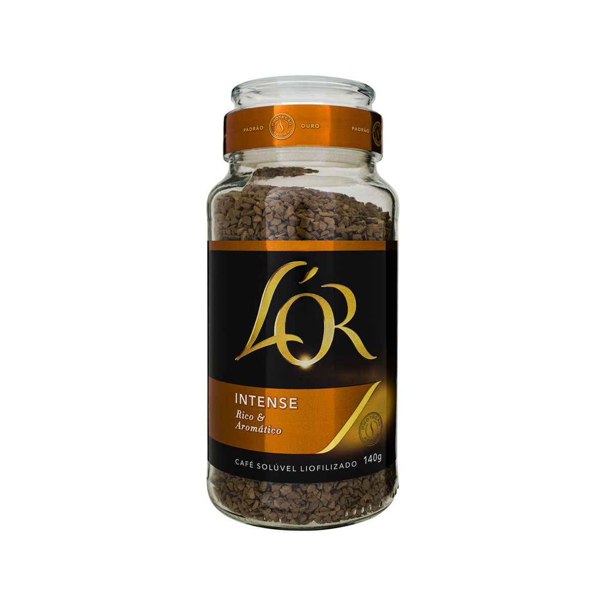 Café Solúvel Intense L&apos;or Liofilizado Pote De Vidro 140 g