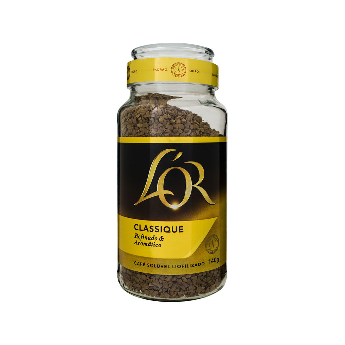 Café Solúvel Classique L&apos;or Liofilizado Pote de Vidro 140 g