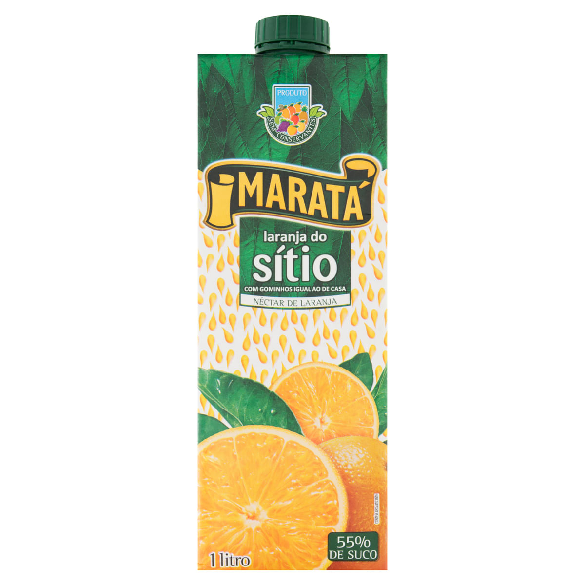 Néctar Laranja Maratá Caixa 1 L