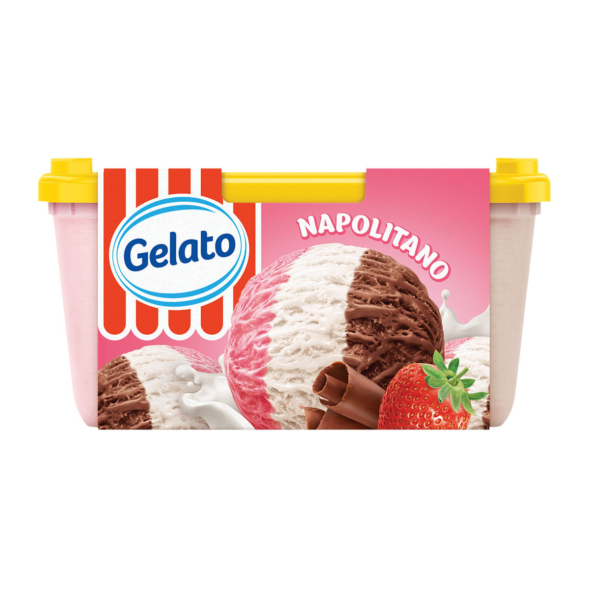 Sorvete Napolitano Gelato 1,5 Litros