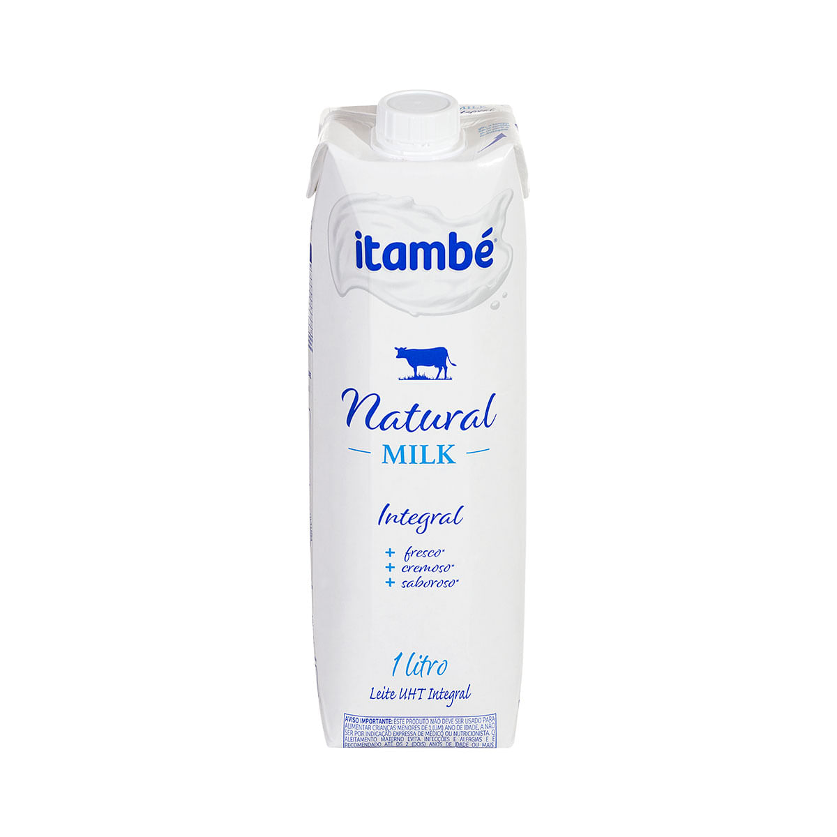 Leite Integral UHT Natural Itambé 1 Litro