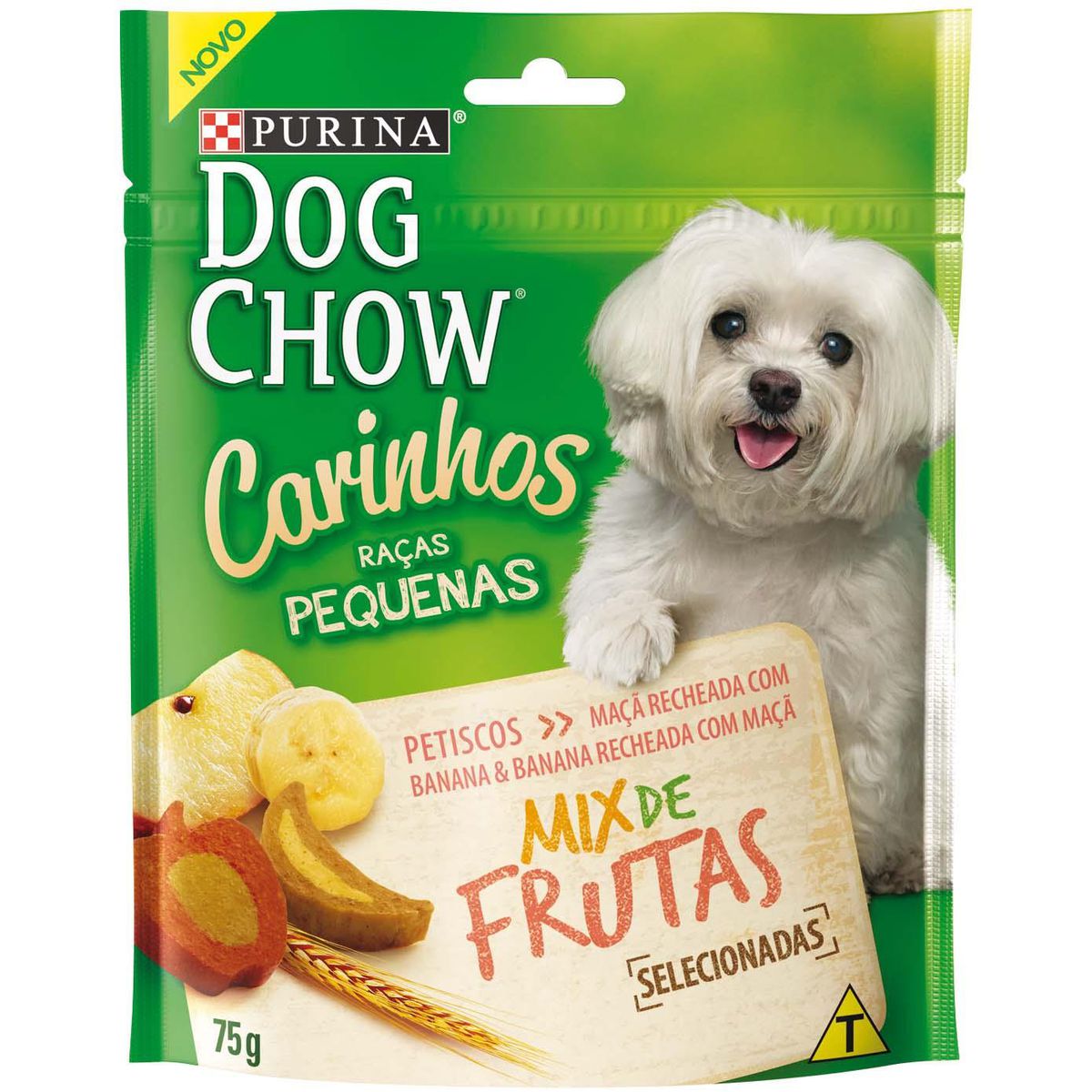 Petisco para Cachorro Purina Dog Chow Carinhos Mix de Frutas 75g