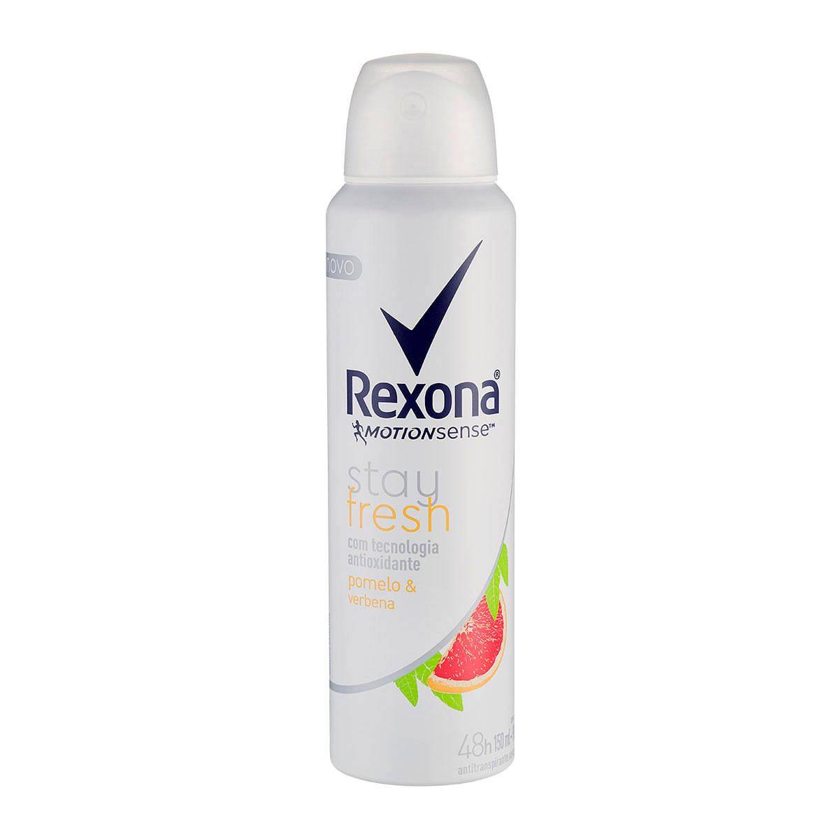 Desodorante Aerosol Rexona Motion Sense Stay Fresh Pomelo e Verbana Feminino 150ml/90g