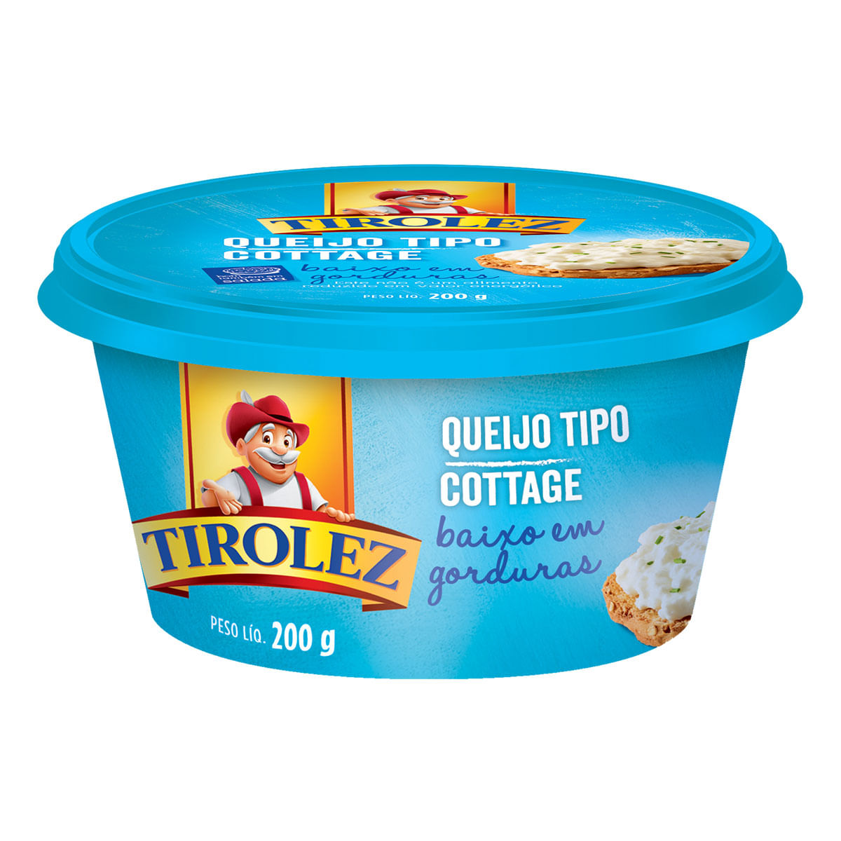 Queijo Cottage Tirolez 200g