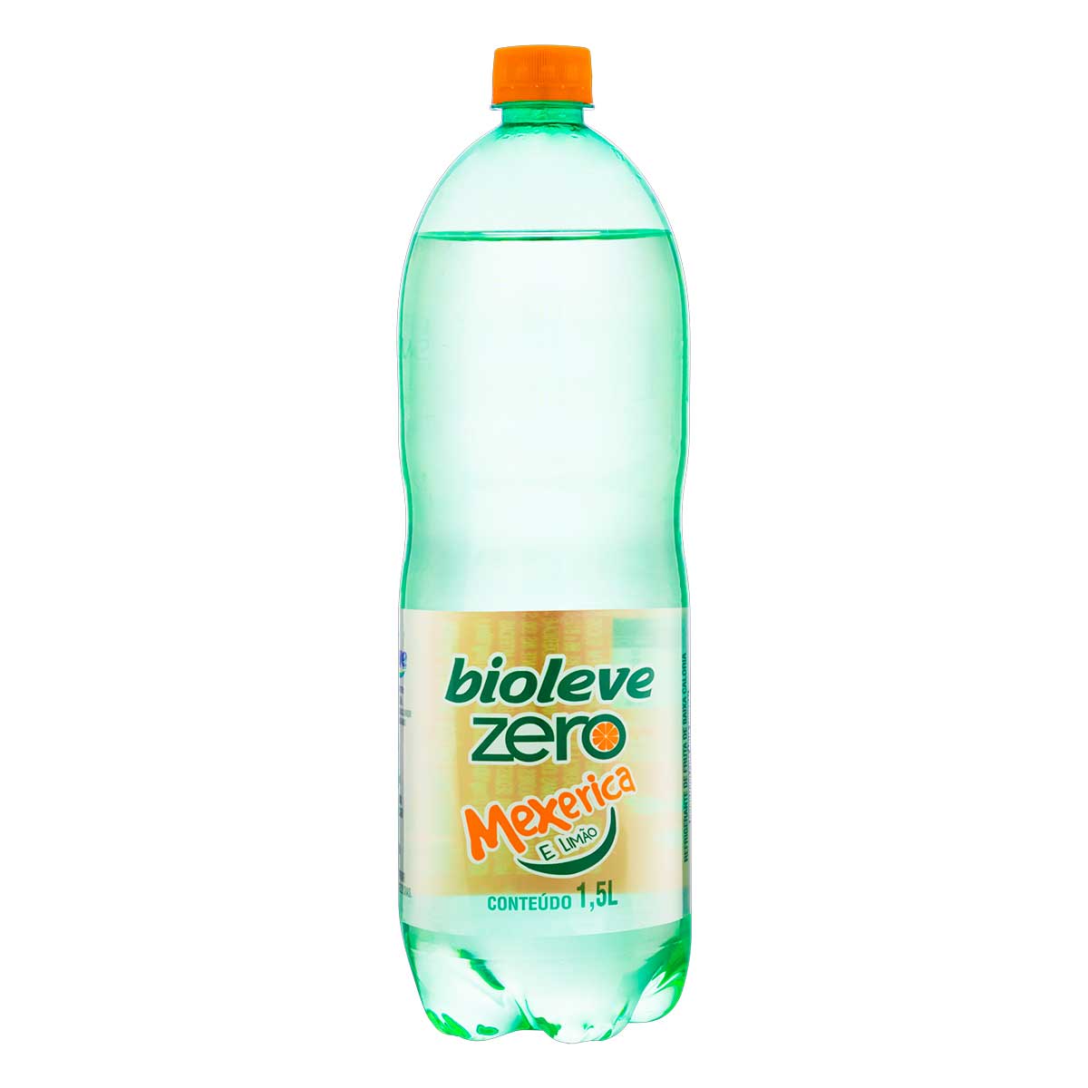 Refrigerante Mexerica e Limão Bioleve Zero Garrafa 1,5 L