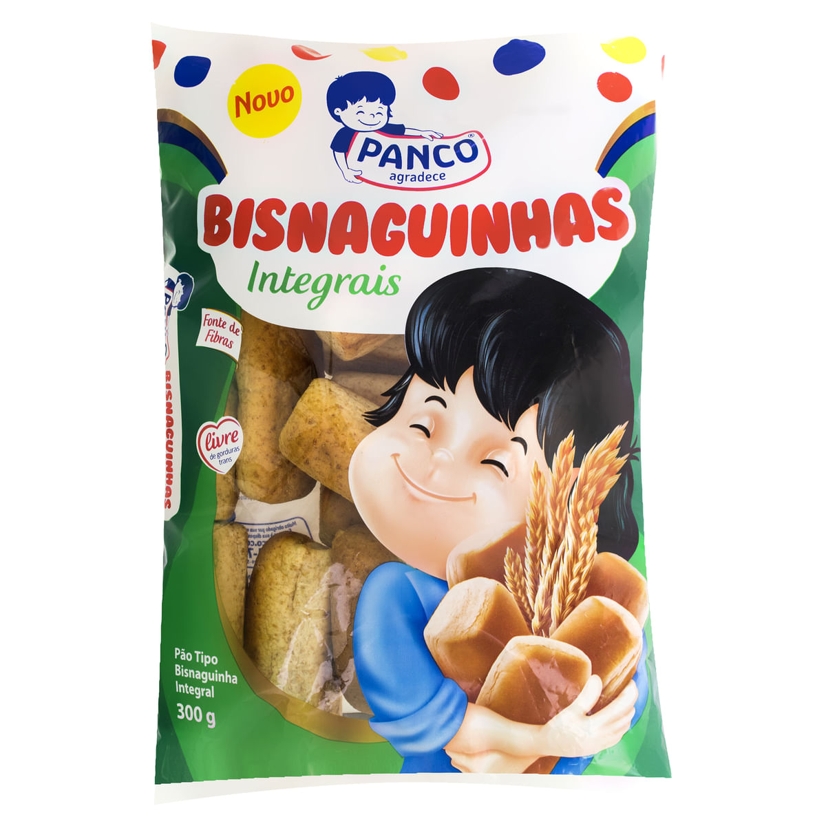 Bisnaguinha Integral Panco 300g