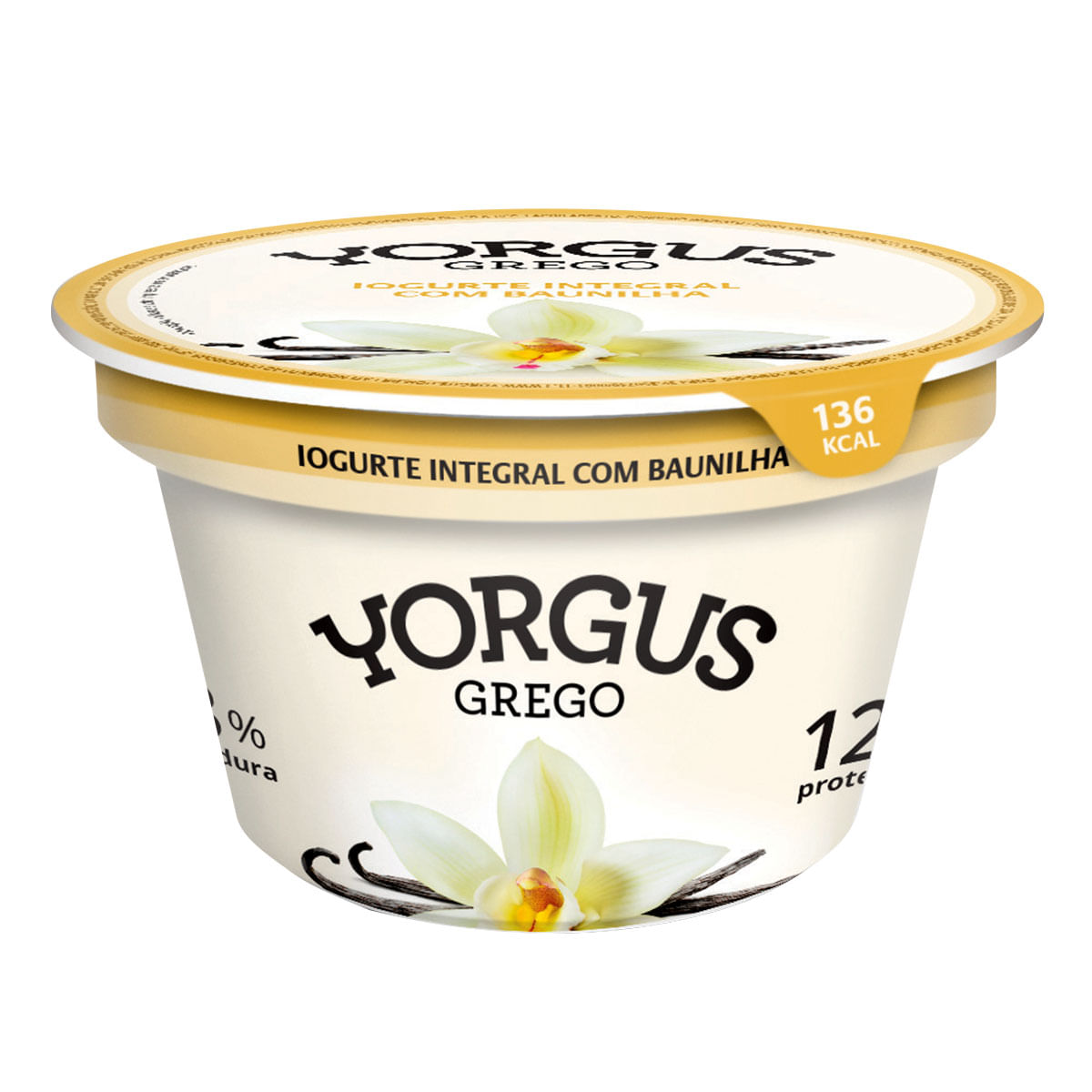 Iogurte Grego Yorgus Baunilha 130g