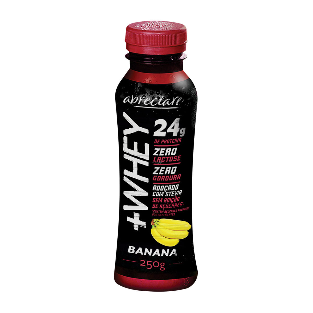 Iogurte sem Lactose Apreciare Whey de Banana 250g