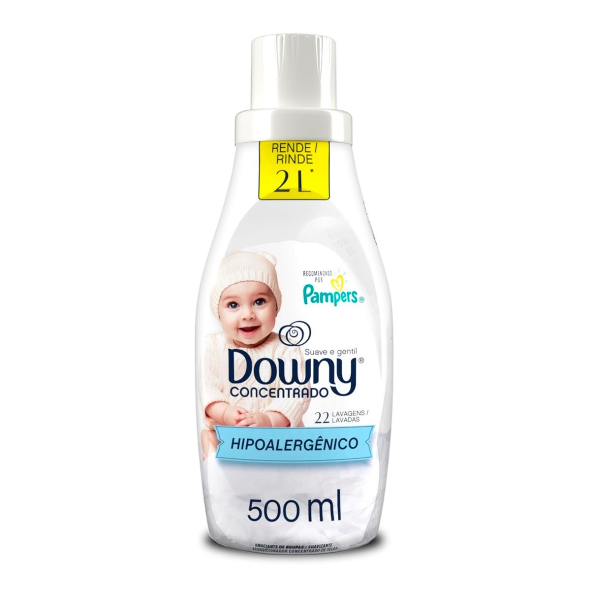 Amaciante Downy Concentrado Suave e Gentil 500ml