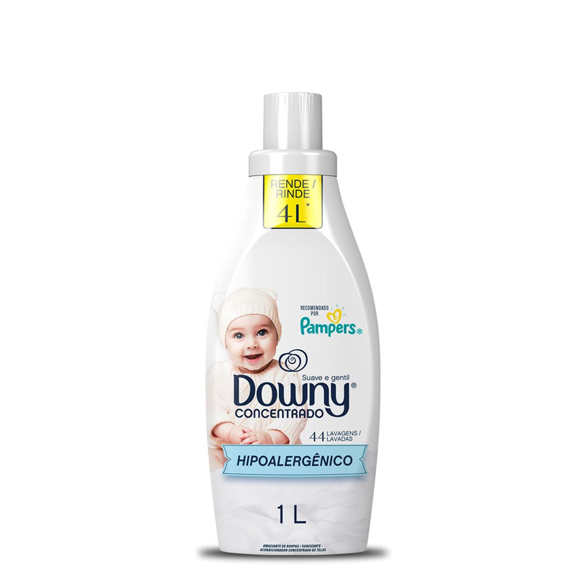 Amaciante Downy Concentrado Suave e Gentil 1 Litro